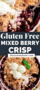 mixed berry crumble pinterest image