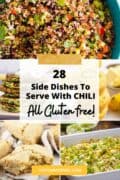 Side Dishes To Serve With Chili collage of pictures