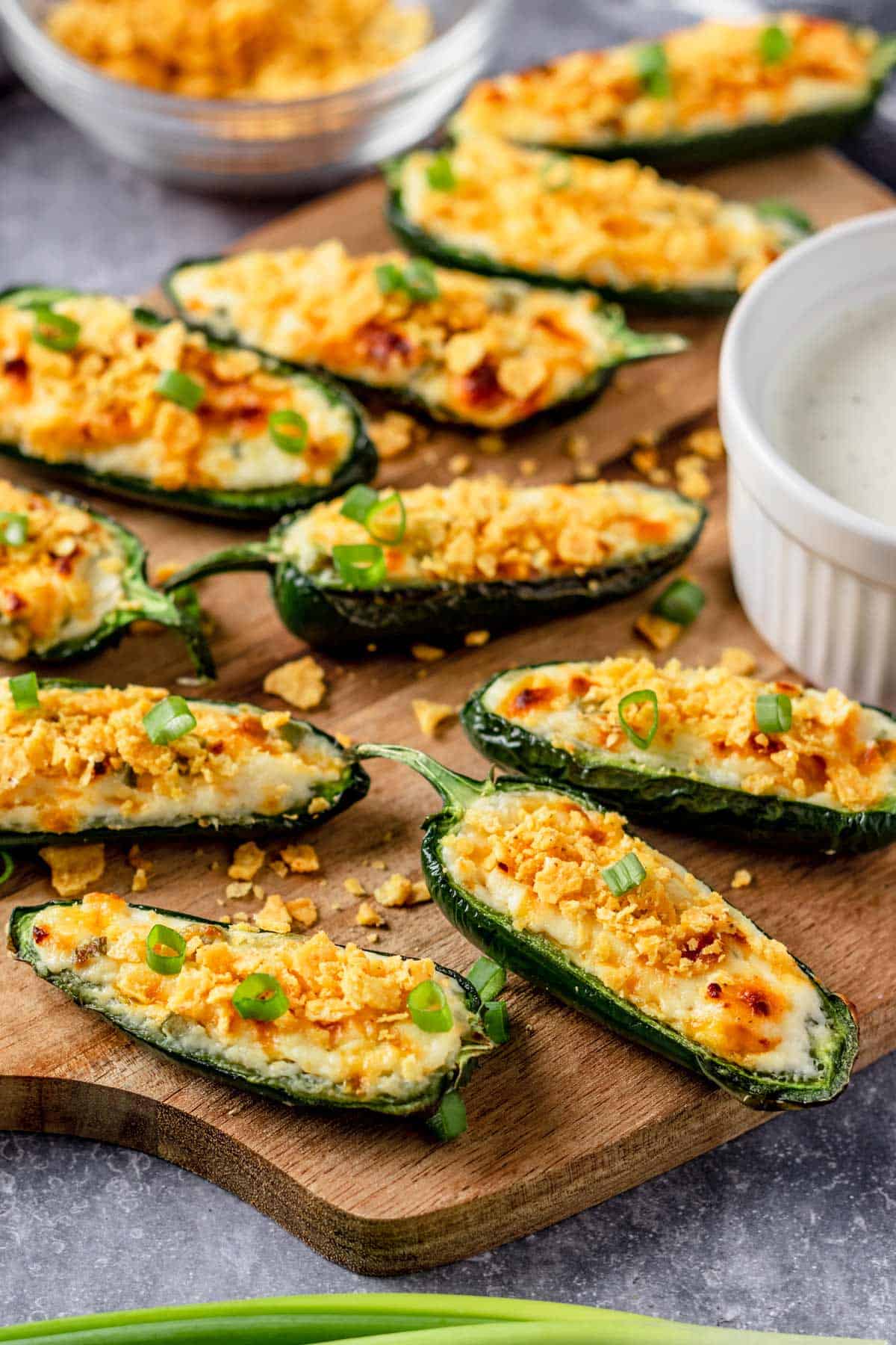 Air Fryer Jalapeno Poppers No Bacon