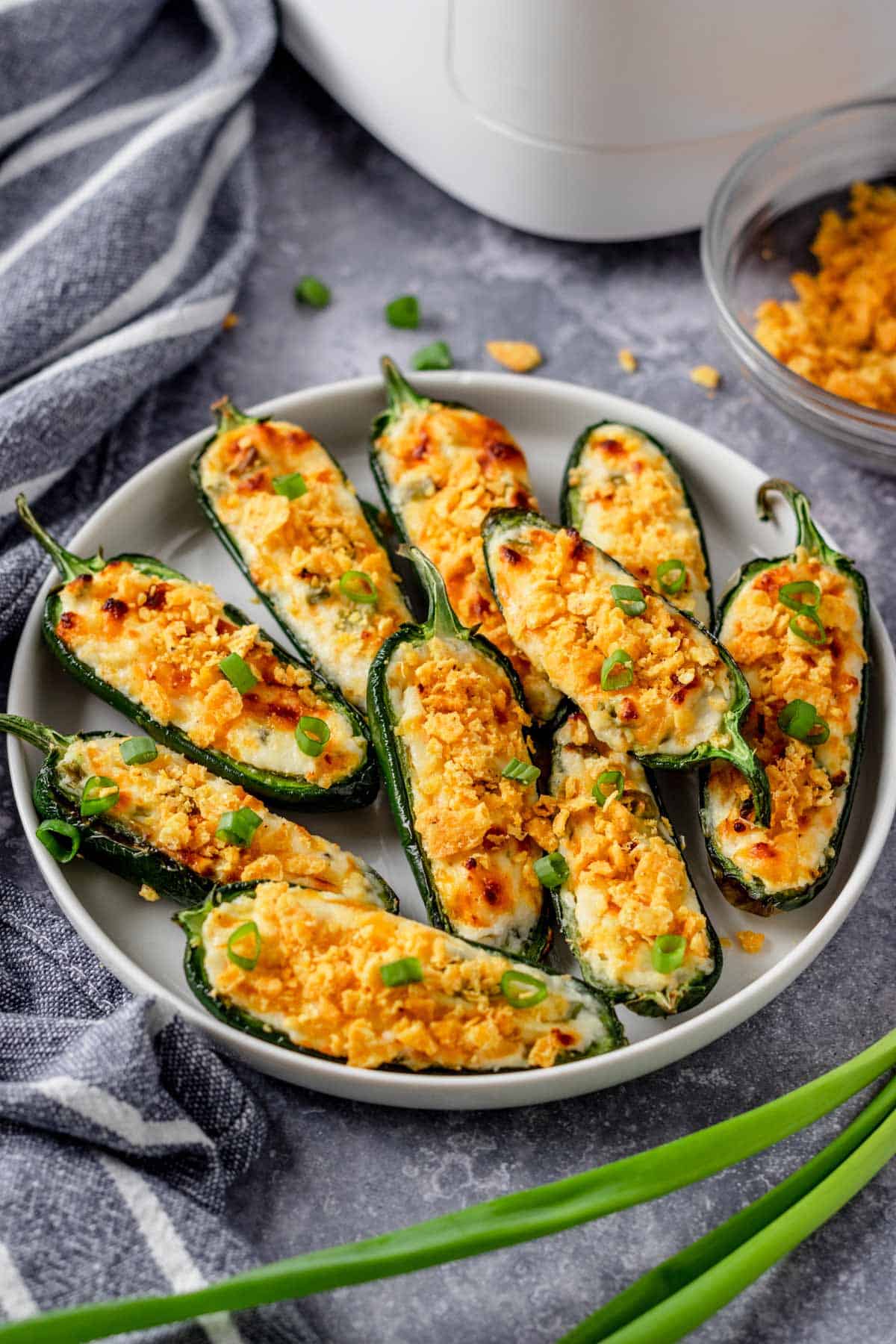 Air Fryer Jalapeno Poppers No Bacon