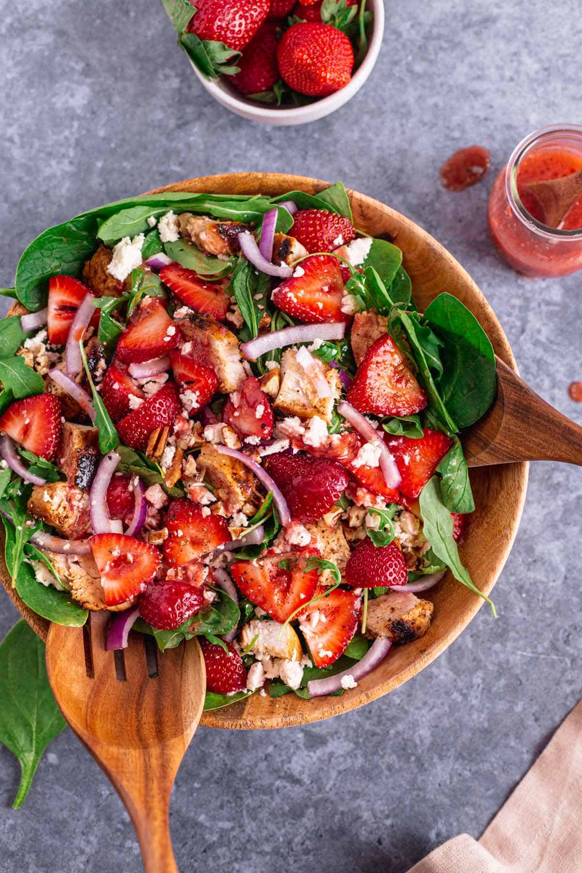 Chicken Salad With Strawberries