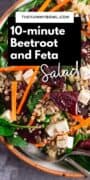 Beetroot and Feta Salad pinterest image
