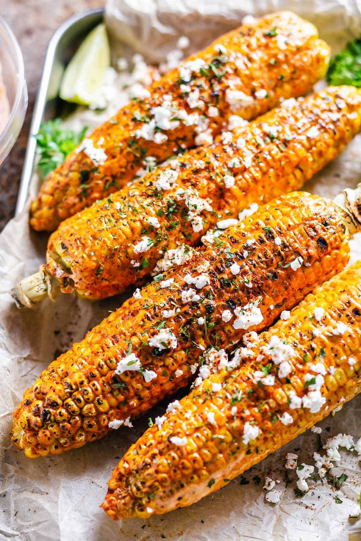 Cajun Corn On The Cob (Baked, Air Fryer or Stovetop)