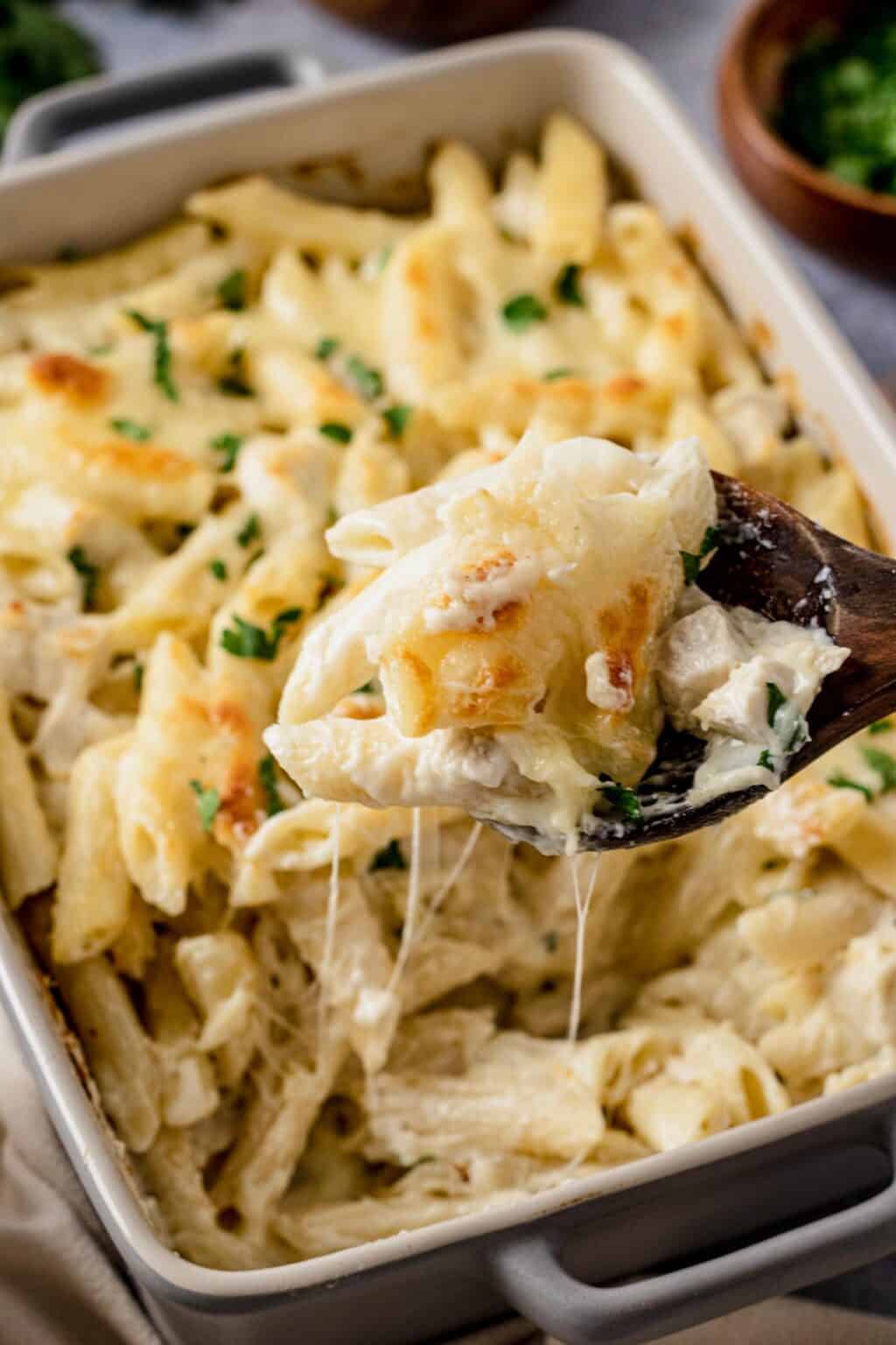 Perfect Baked Chicken Alfredo Recipe