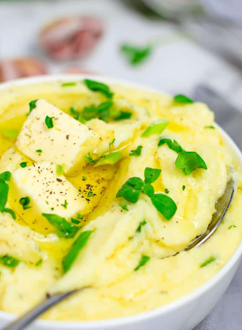 Mashed Potatoes With Cream Cheese And Garlic