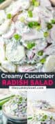 cucumber salad pinterest image cover