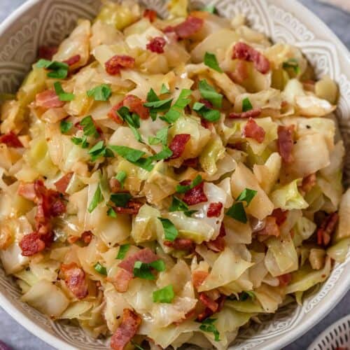 Bacon Up Fried Cabbage - Bacon Up®