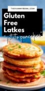 stack of gluten free potato pancakes