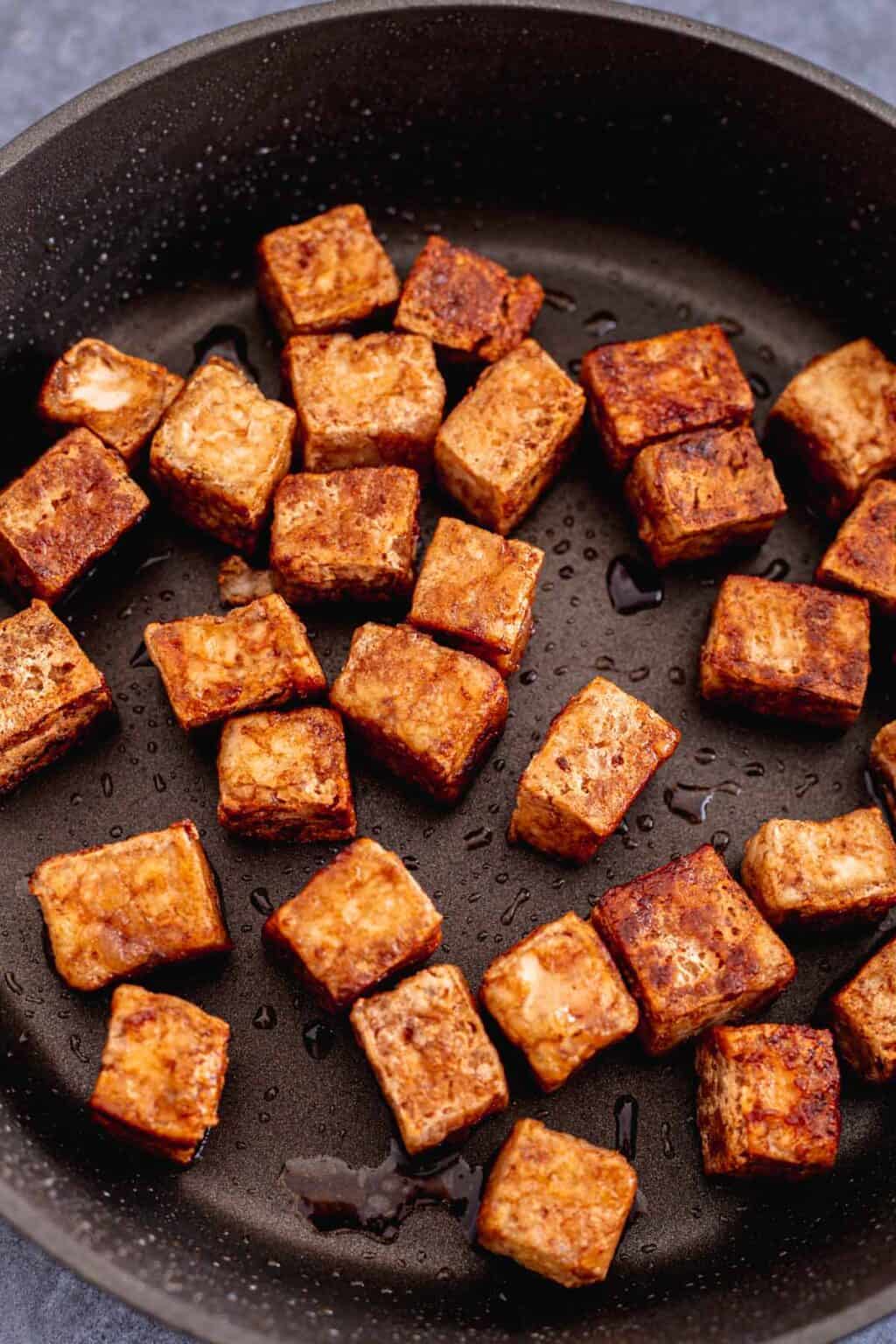 These Crispy Pan Fried Tofu Bites Are The Most Delicious Way To Eat ...