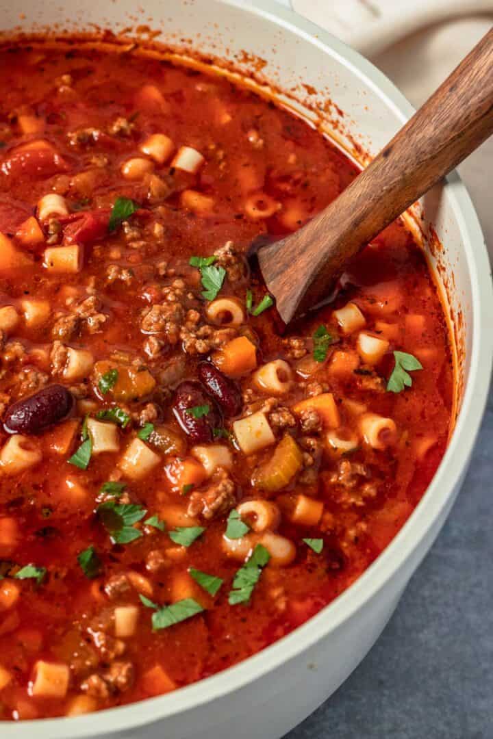 Pasta Fagioli Recipe (Better Than Olive Garden’s) - The Yummy Bowl
