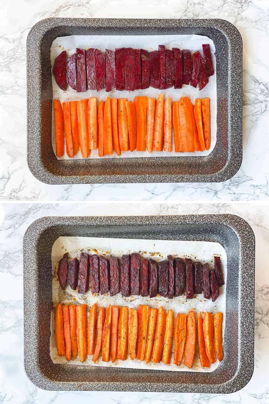 Carrots and beets are such a healthy, sweet and delicious vegetables, that are perfect to accompany any main course or to enjoy on their own as a snack. Kids love them too! - The Yummy Bowl