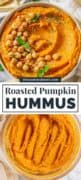 pumpkin hummus pinterest image