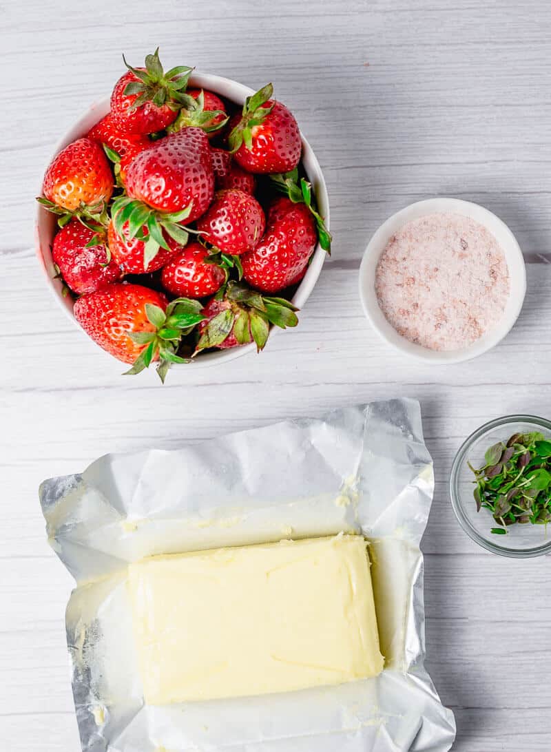 strawberry butter ingredients