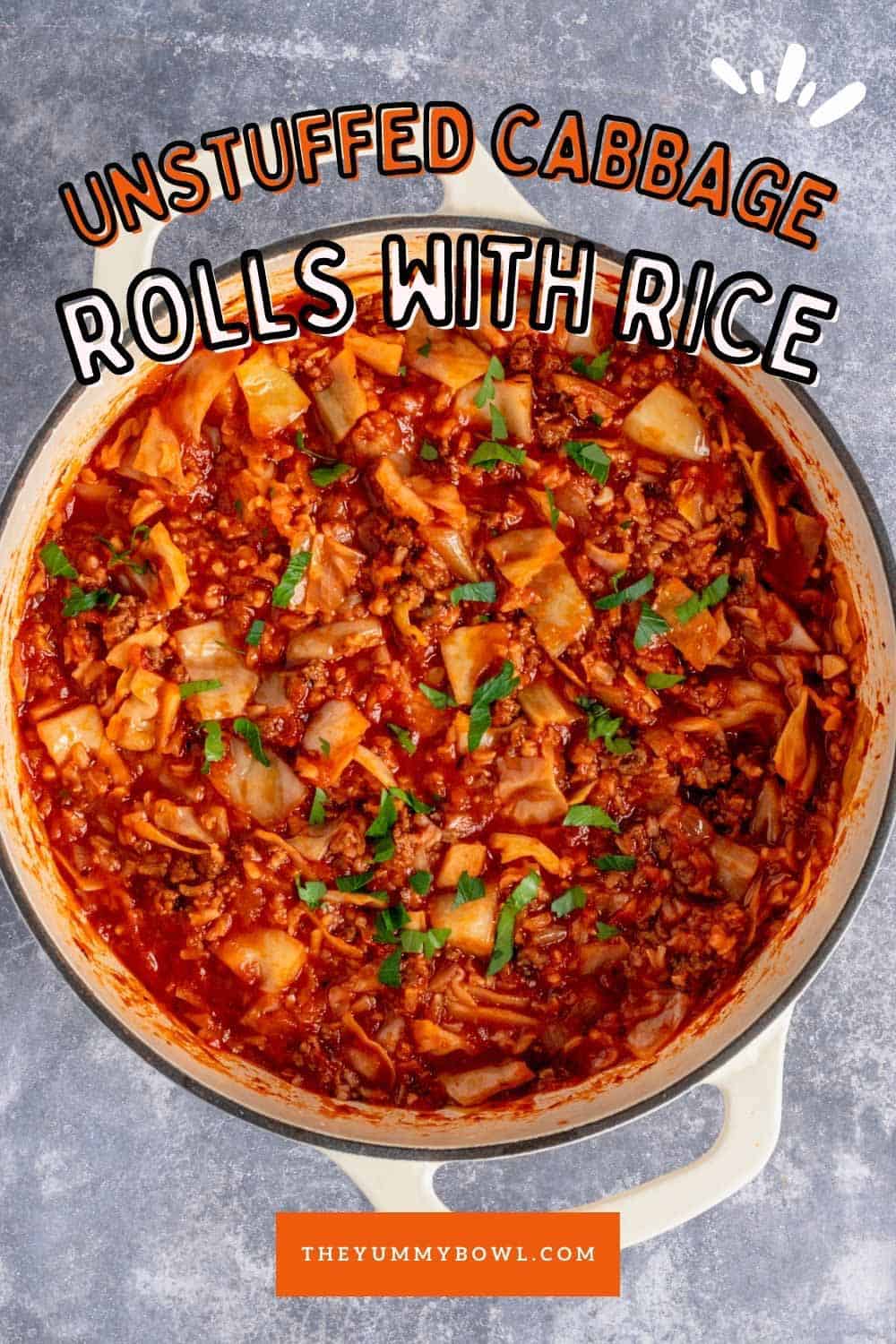 Unstuffed Cabbage Rolls The Yummy Bowl