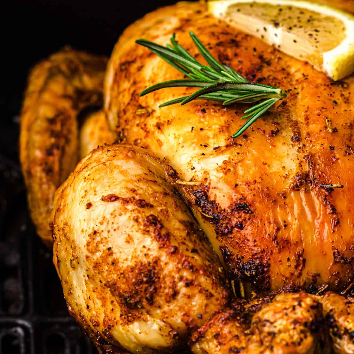 whole chicken in air fryer.