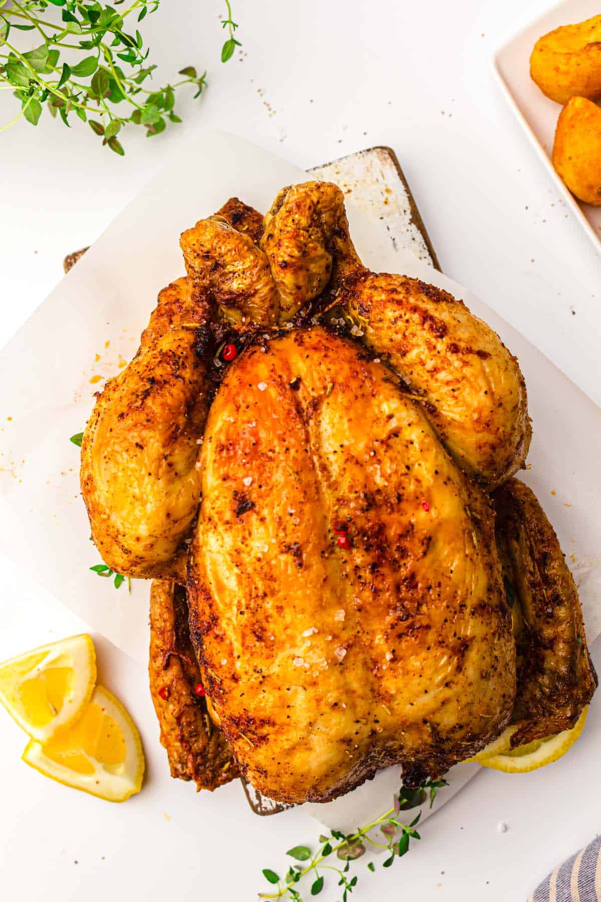 whole chicken in air fryer.