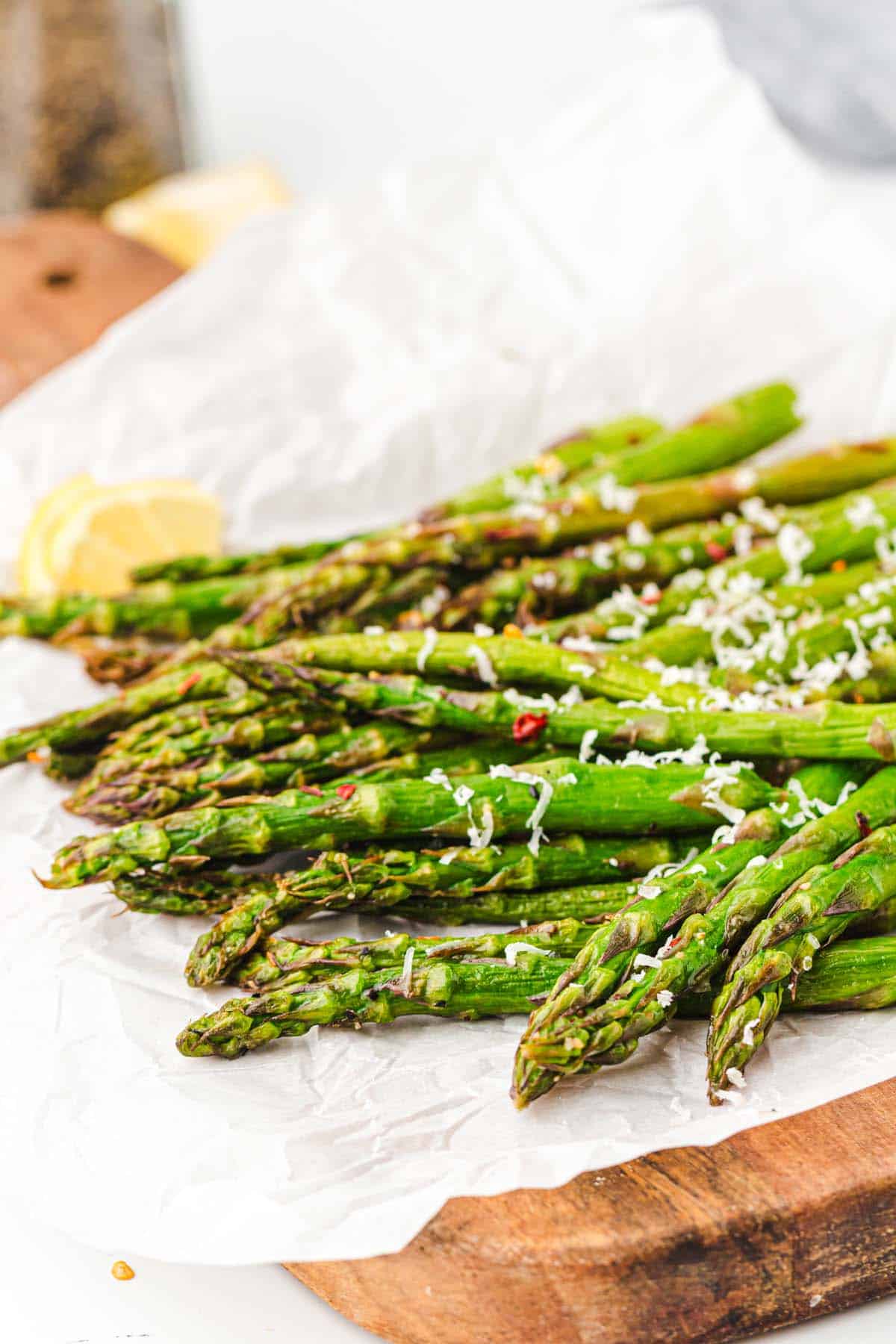 air fryer asparagus.