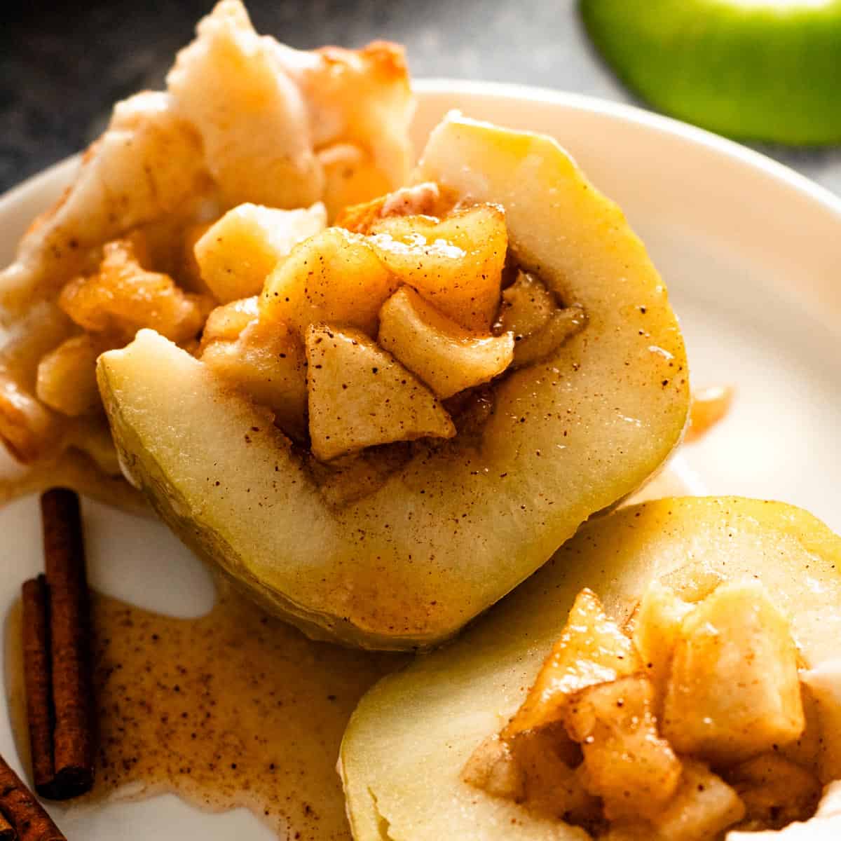 Air Fryer Apples - Sprinkled With Balance