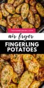 Air Fryer Fingerling Potatoes With Parmesan