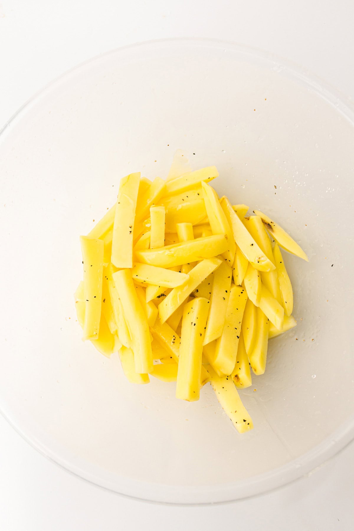 potato slices.
