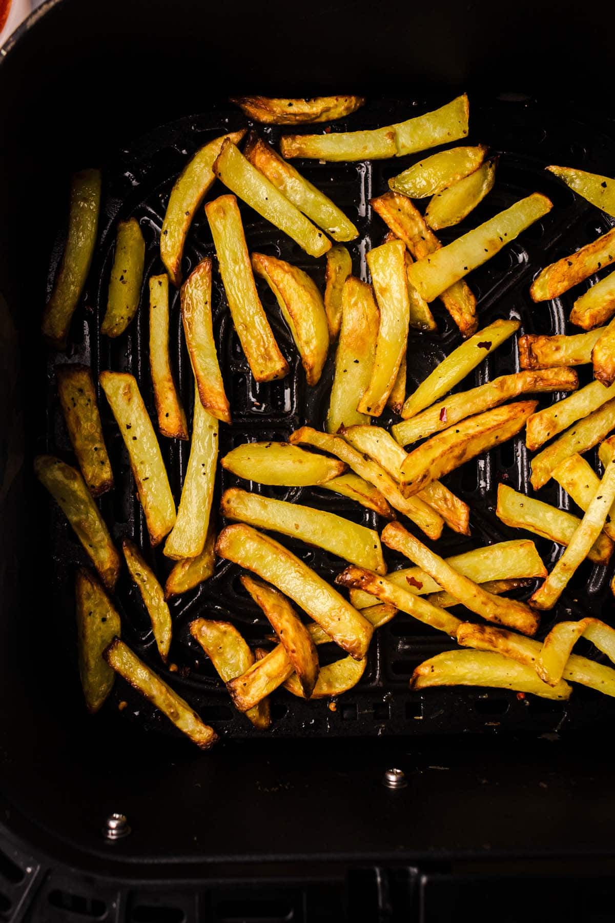 homemade fries in air fryer.