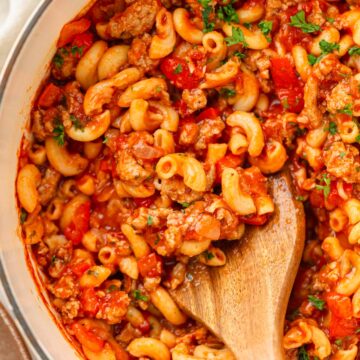 American Goulash One-Pot dinner.