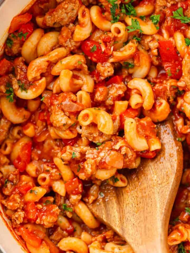 American Goulash One-Pot dinner.