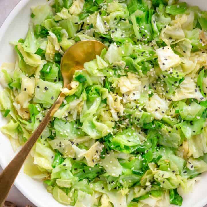 asian cabbage stir fry