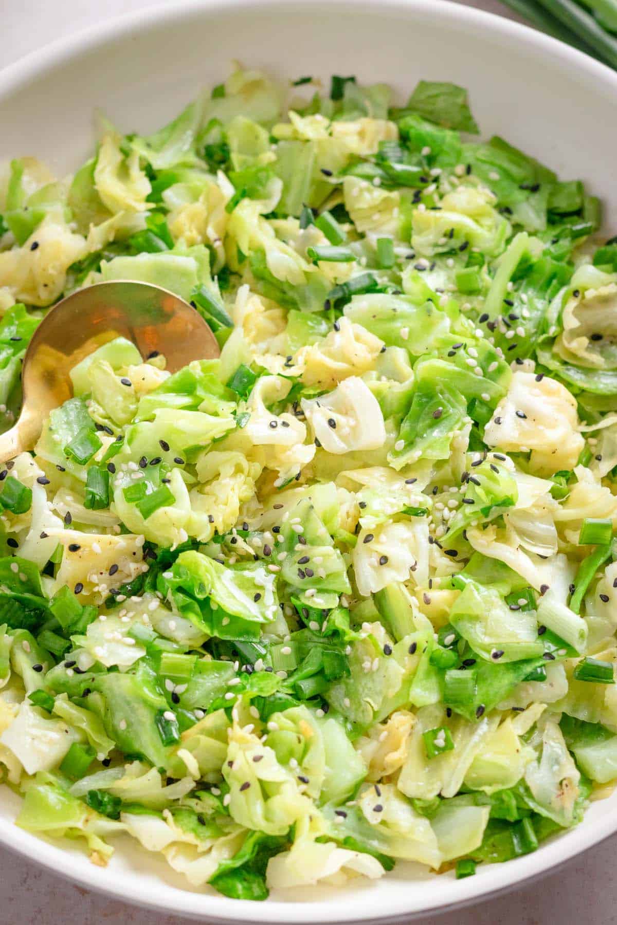 asian stir fried cabbage