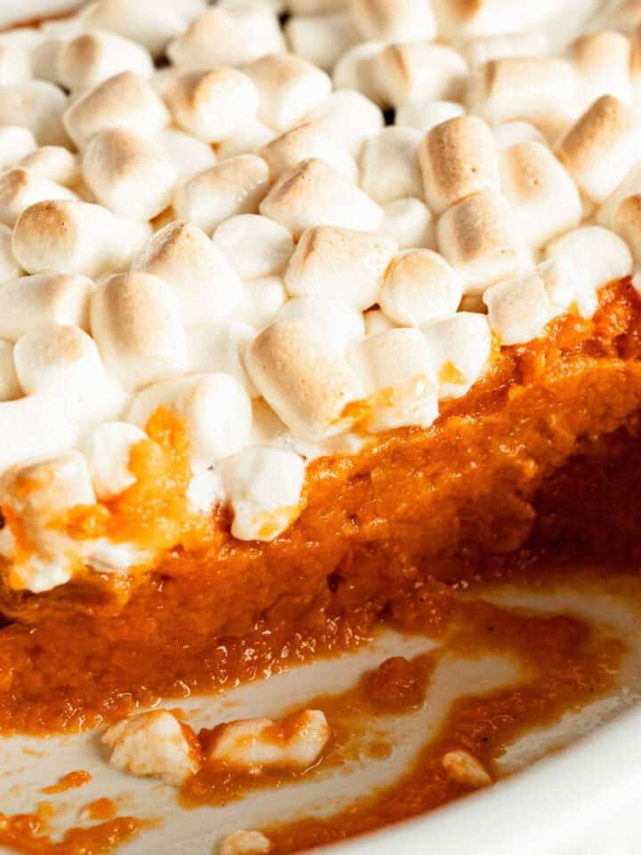 how to prevent a runny sweet potato casserole.