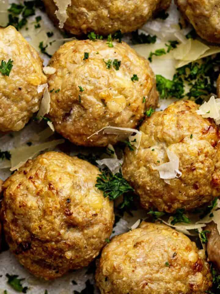 Turkey meatballs.