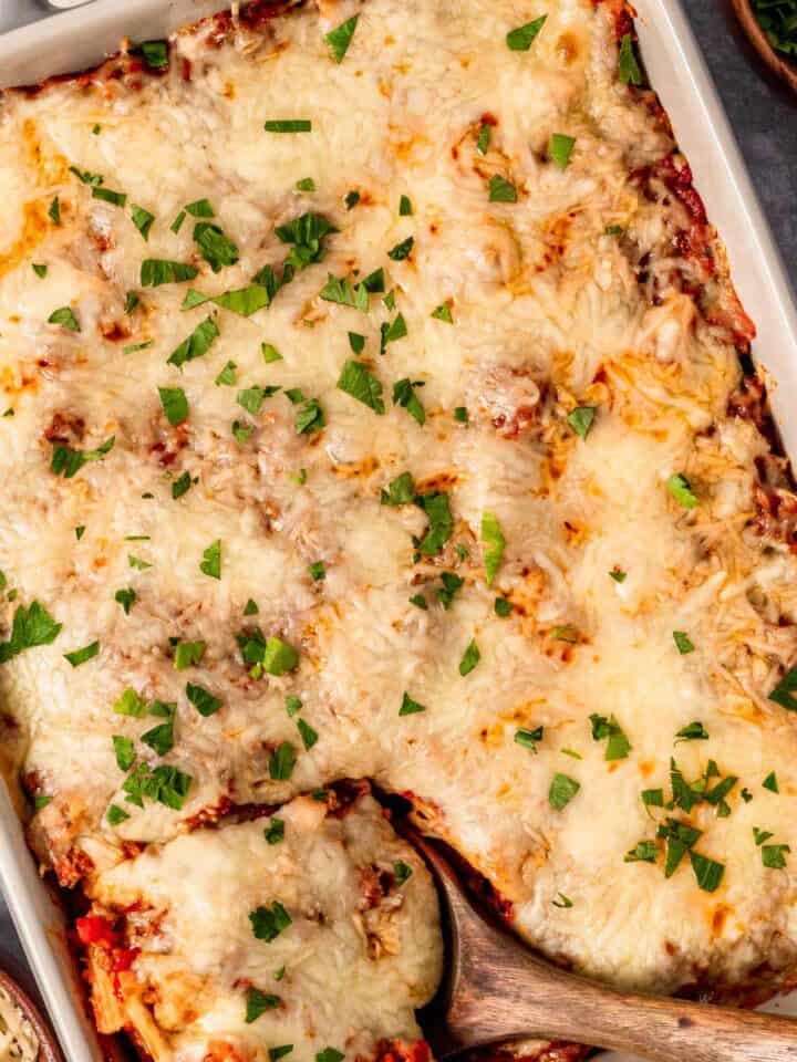 easy baked ziti.