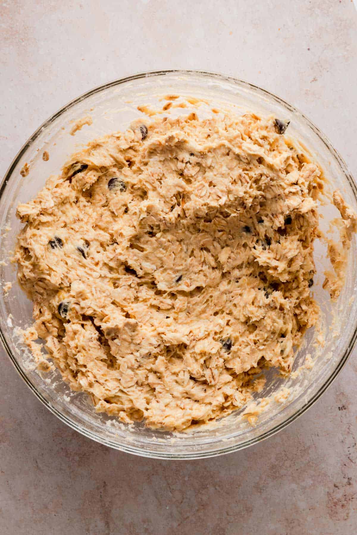 oatmeal cookie batter