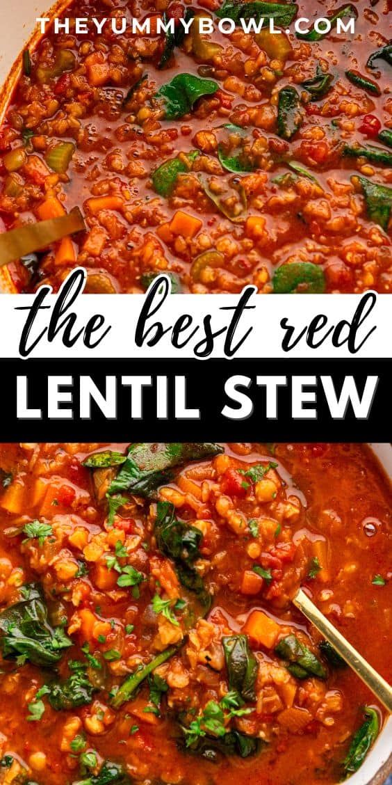 Lentil Stew With Red Lentils The Yummy Bowl   Beast Red Lentil Stew 