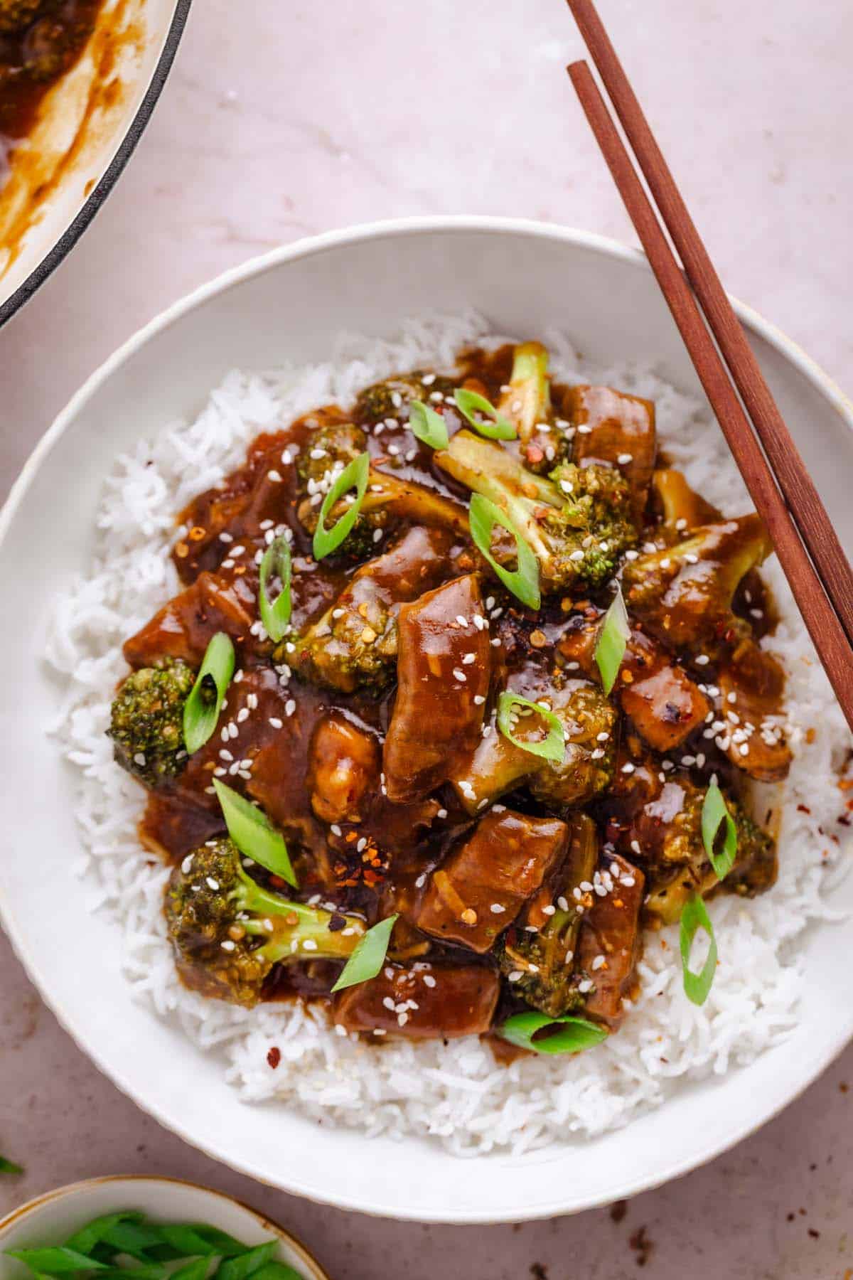 beef and broccoli.
