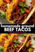 ground beef tacos