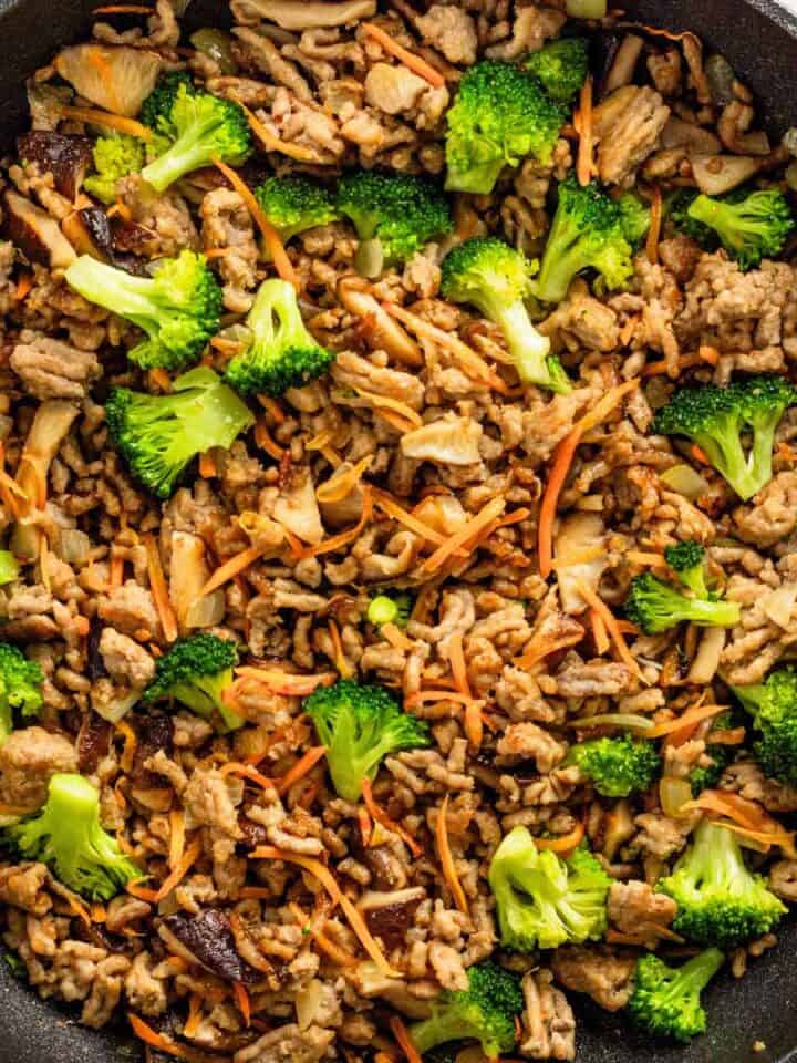 Ideas on what to make with ground pork for dinner.