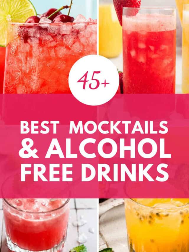 mocktail recipes and drinks.