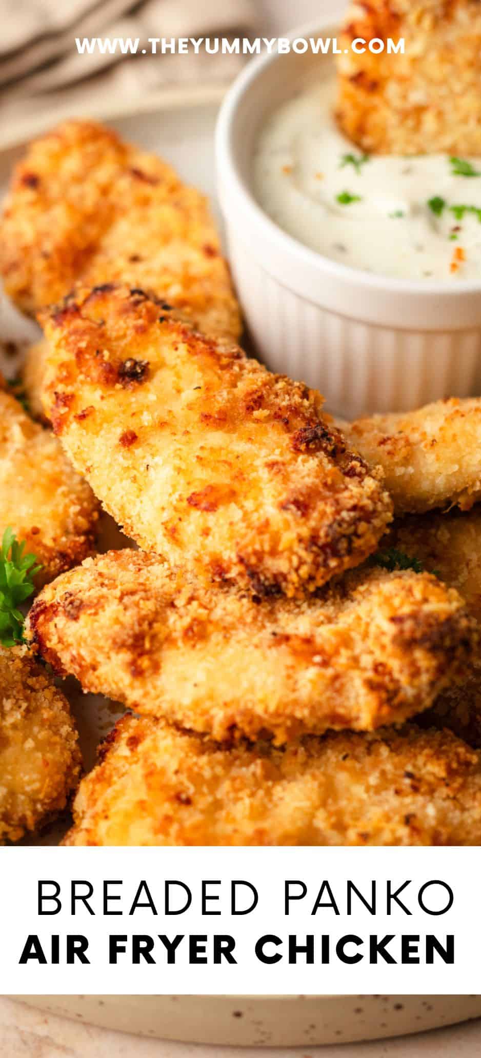 air fryer breaded chicken tenders.