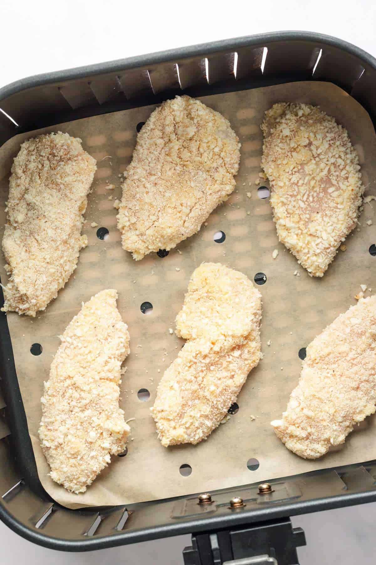 air fryer breaded chicken tenders.