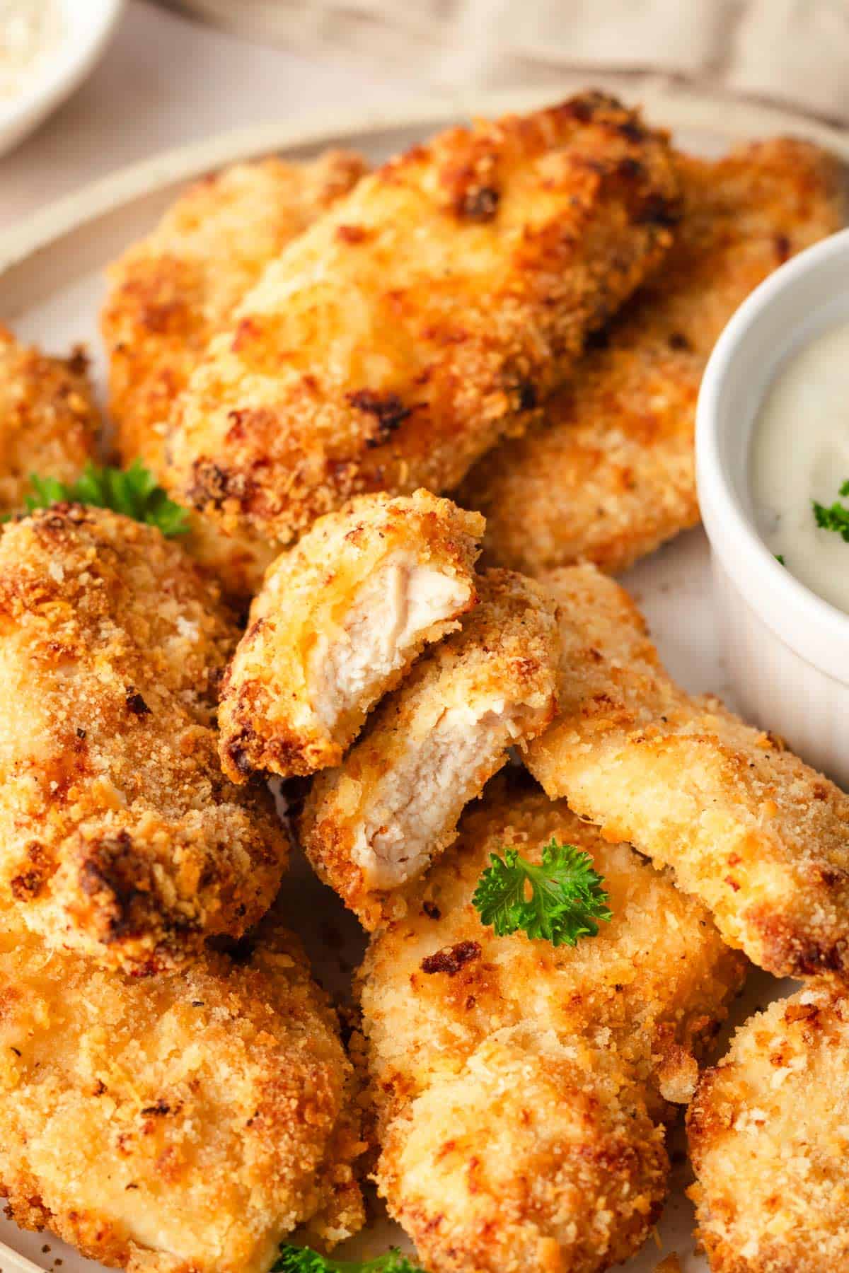 air fryer breaded chicken tenders.