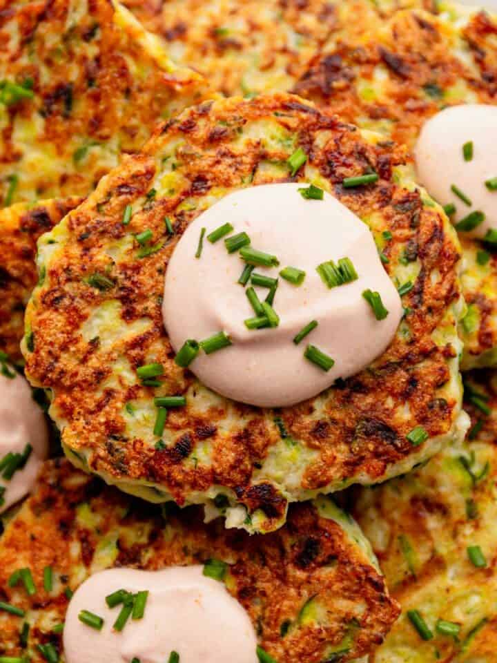 Chicken Zucchini Fritters