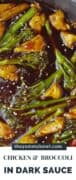 Chicken and Broccolini with Asian style sauce