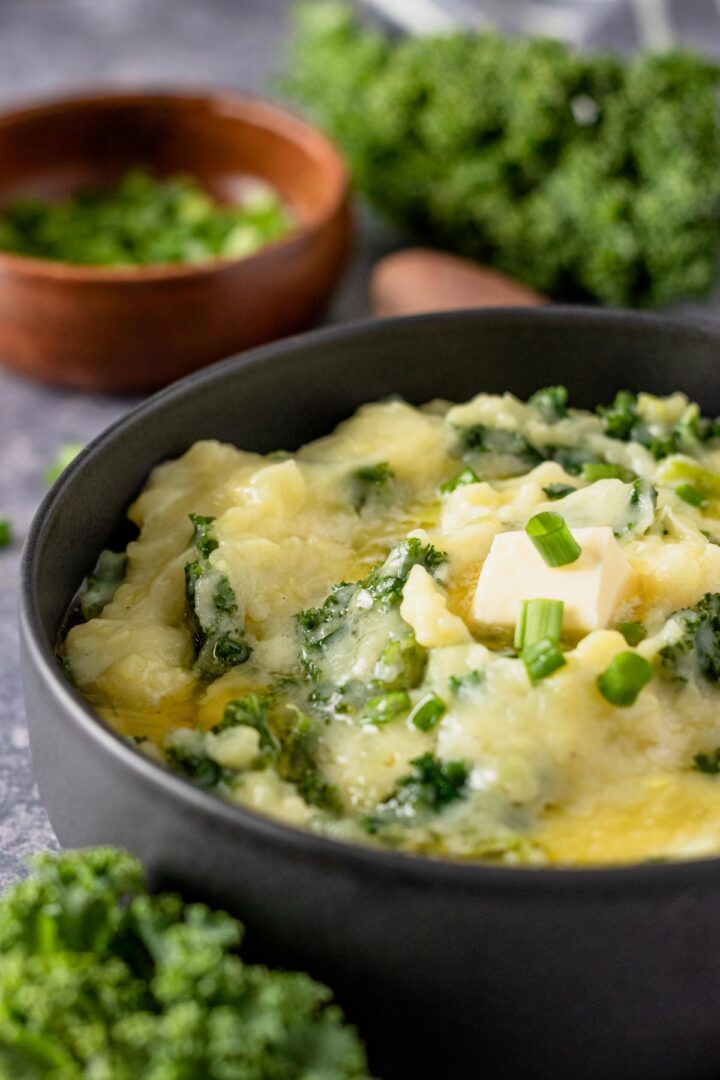 Cabbage and Potatoes (Colcannon-Irish Mashed Potatoes) - The Yummy Bowl