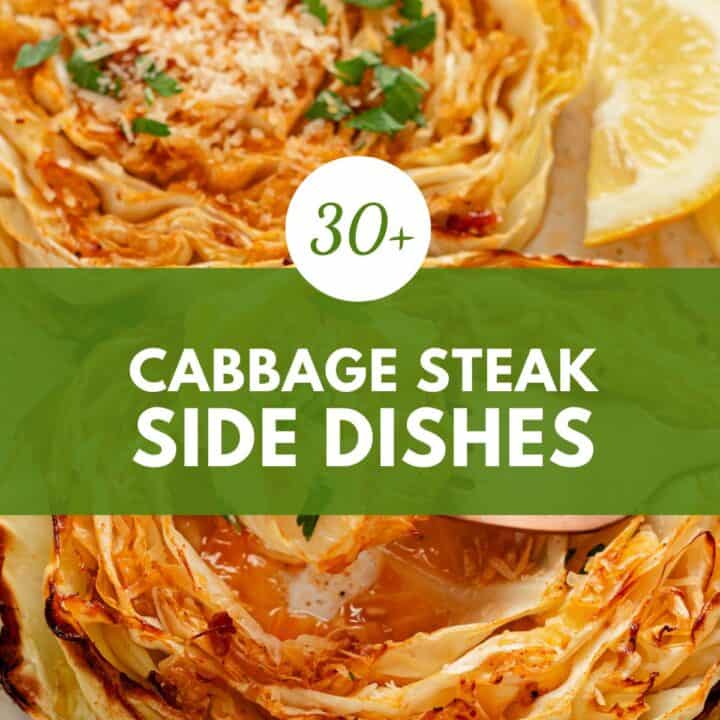 what to serve with cabbage steaks.