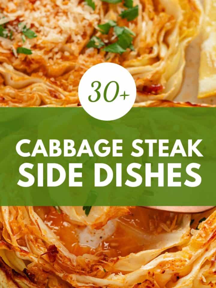 what to serve with cabbage steaks.