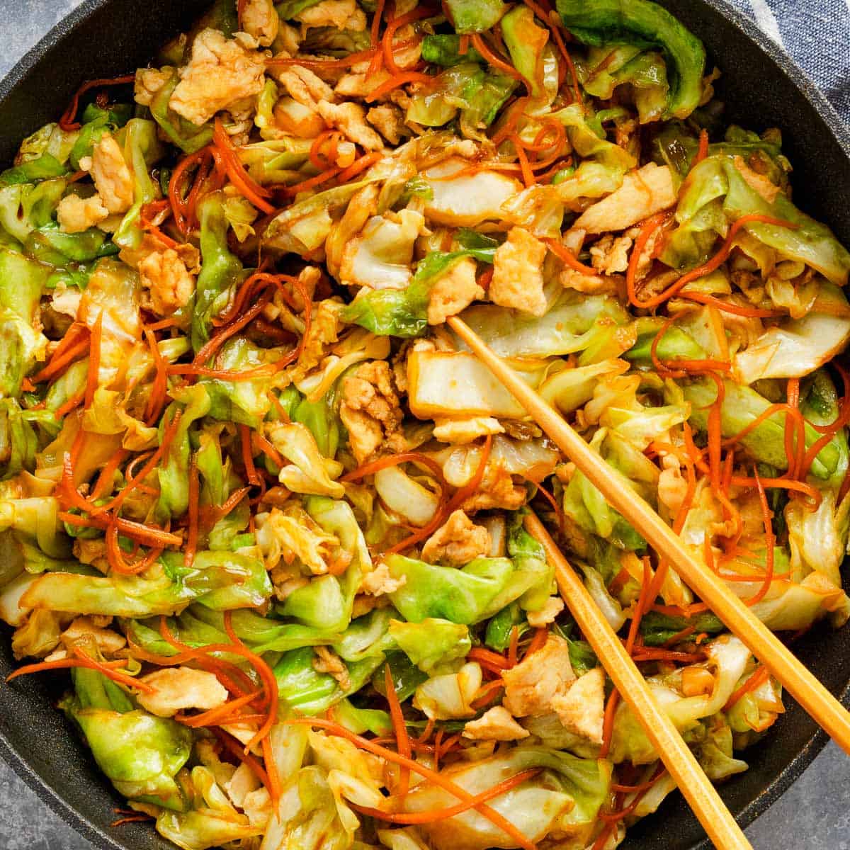 Asian Cabbage Stir Fry