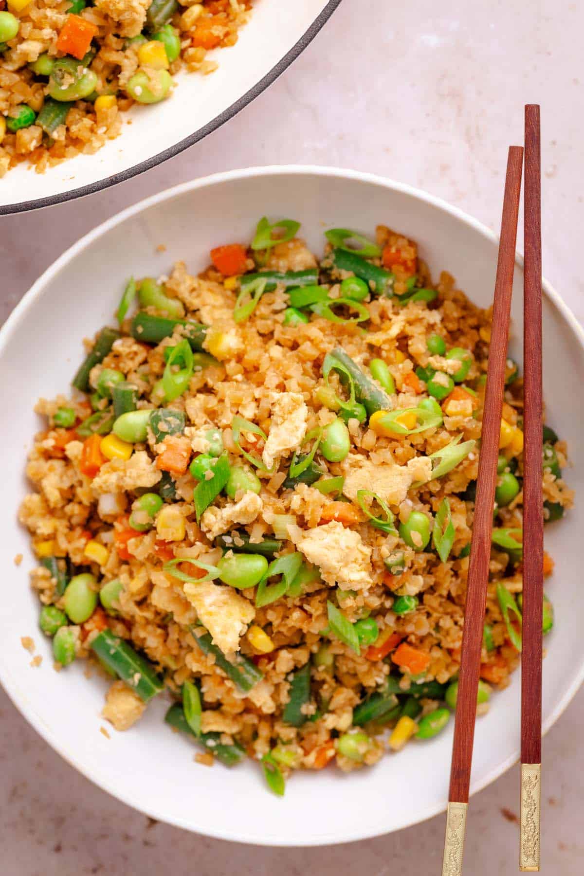 cauliflower fried rice.