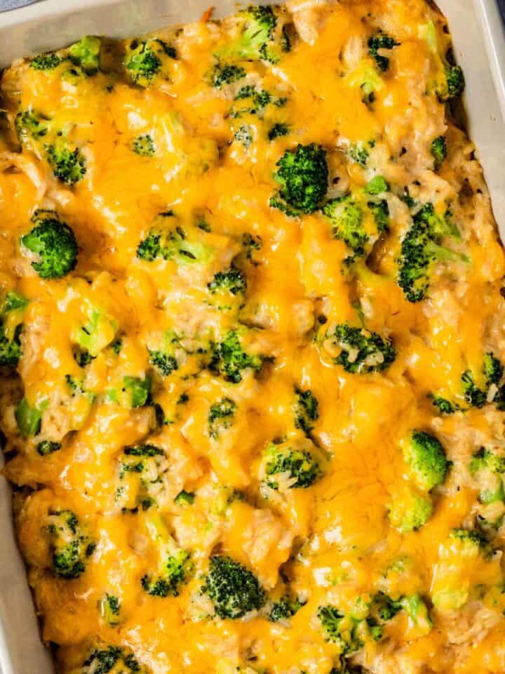 chicken broccoli rice casserole.