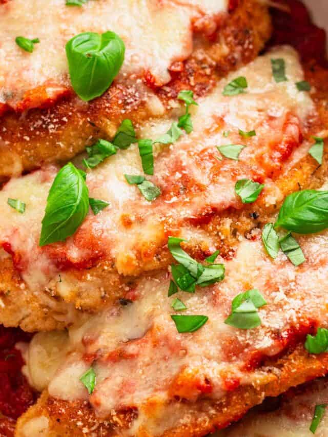 Crispy Chicken Parmesan